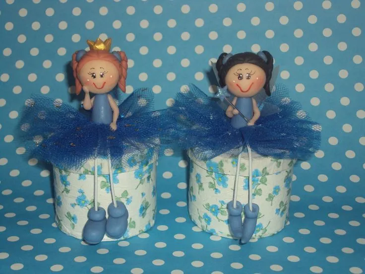 Princesa y hada .- | Porcelana fría: más de mis trabajos ...