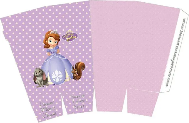 Princesa Sofía: cajas para imprimir gratis. | Ideas y material ... Princesa Sofía: cajas para imprimir gratis. | Ideas y material ...
