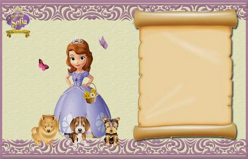 Princesa Sofía: Invitaciones para Imprimir Gratis. | Ideas y ... Princesa Sofía: Invitaciones para Imprimir Gratis. | Ideas y ...