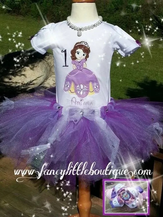 Princesa Sofia tutu por Fancylittleboutique en Etsy Princesa Sofia tutu por Fancylittleboutique en Etsy