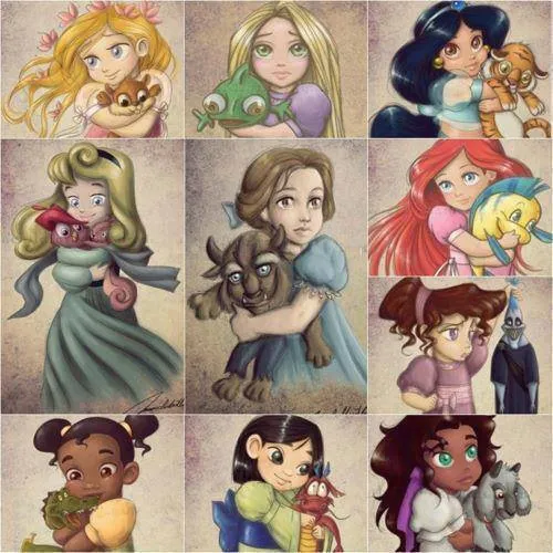 princesas bebes | Tumblr