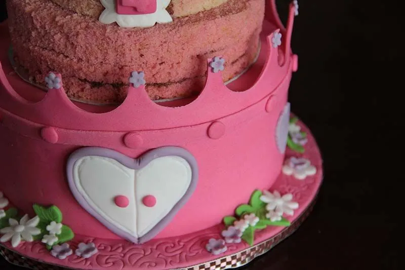 Una de princesas ( bizcocho de limón) | de vainilla y chocolate