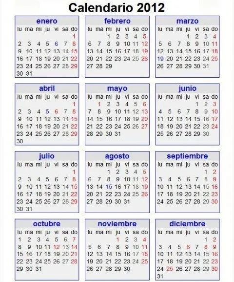 Princesas Calendarios Para Colorear Del Ano 2012 Wallpapers | Real ...