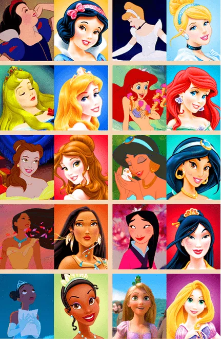 Fotos de las princesas chistosas - Imagui