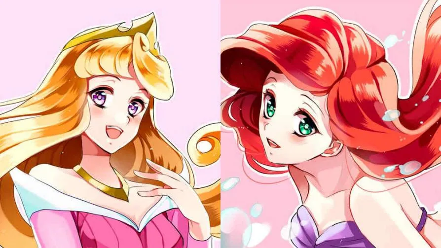 Así serían las princesas de Disney si fueran anime | VOS Así serían las princesas de Disney si fueran anime | VOS
