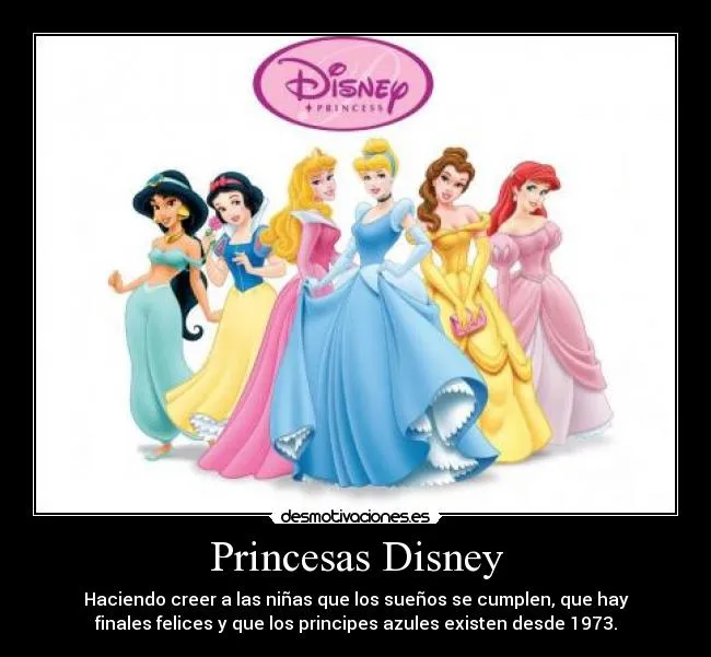 Princesas Disney | Desmotivaciones