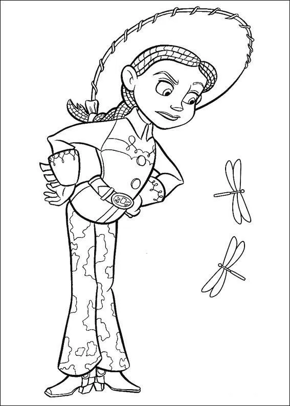 Princesas Disney: Dibujos para colorear de las chicas de "Toy Story" Princesas Disney: Dibujos para colorear de las chicas de "Toy Story"