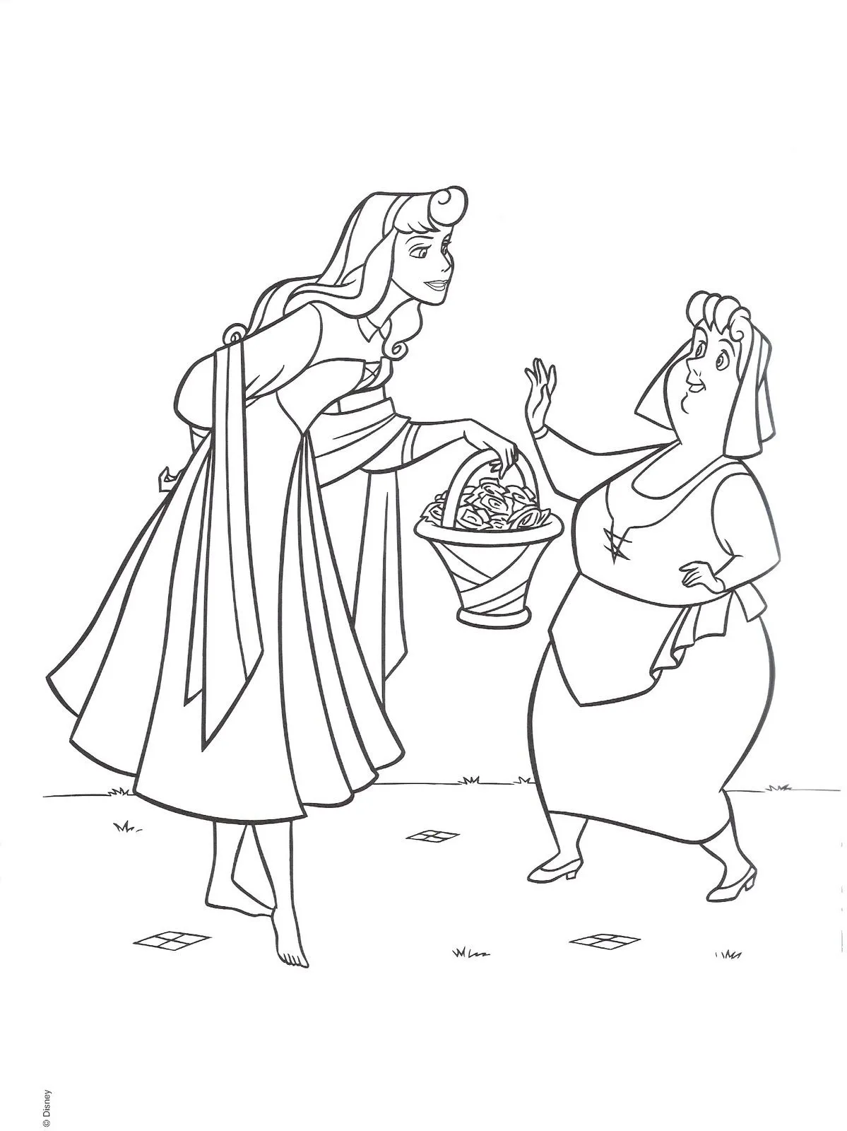 Princesas Disney: Más dibujos para colorear de Princesas Disney: Más dibujos para colorear de