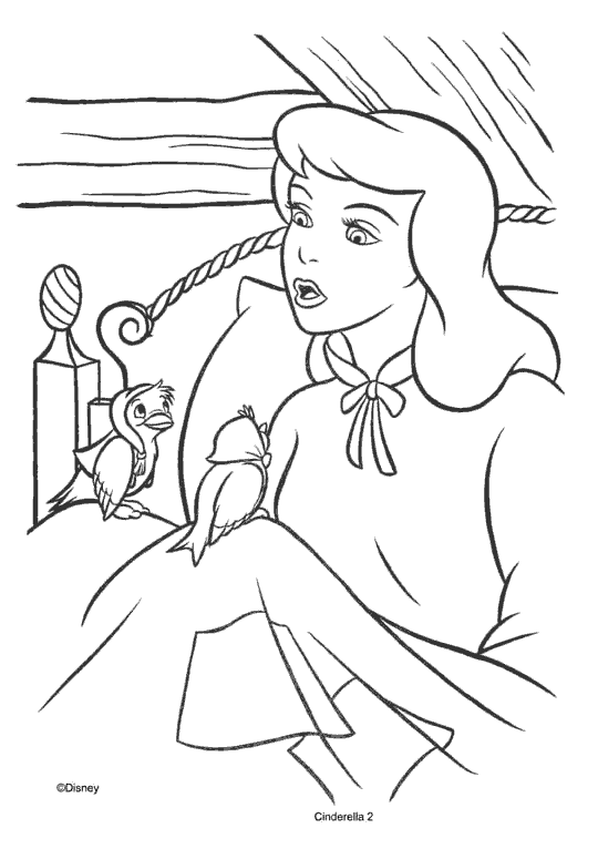 Princesas Disney: Dibujos para Colorear de Princesas Disney: Dibujos para Colorear de