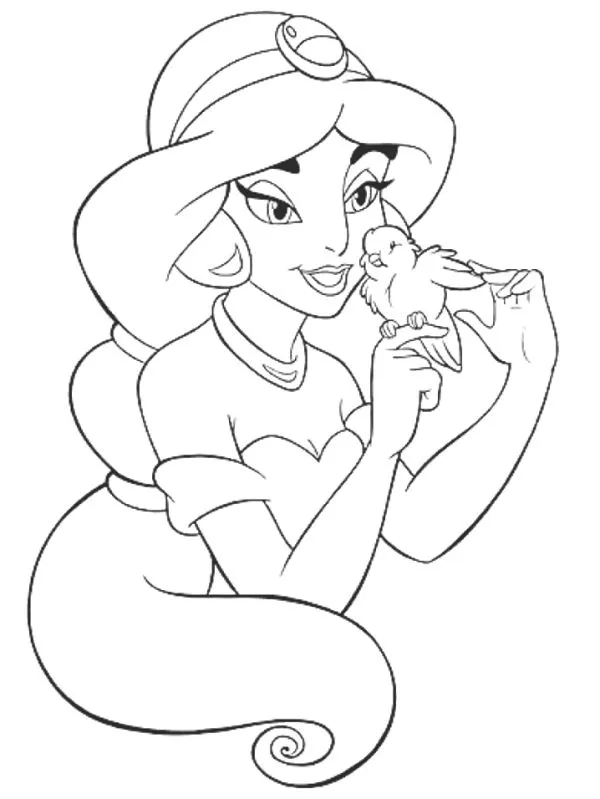 jasmin amigos Colouring Pages