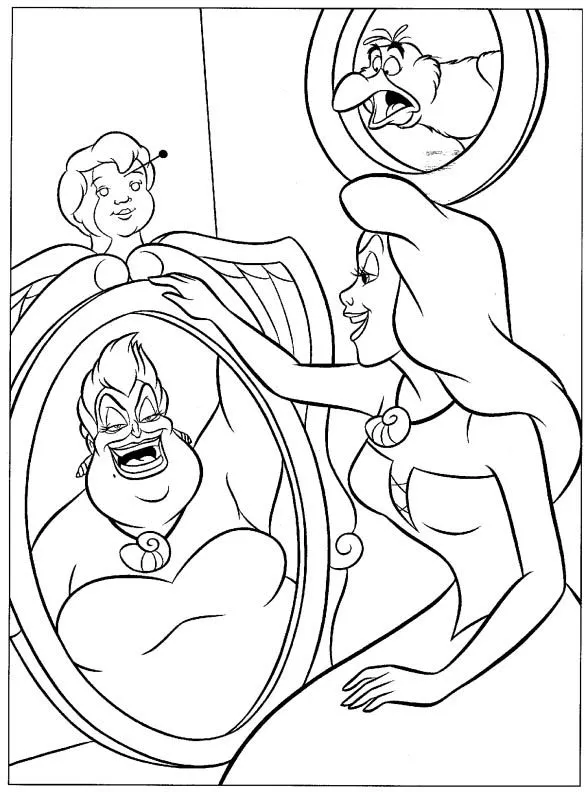 Dibujos para colorear de "La Sirenita" | Dibujos disney Dibujos para colorear de "La Sirenita" | Dibujos disney