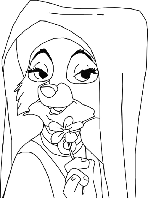 Princesas Disney: Dibujos para colorear de "Lady Marian (Robin Hood)" Princesas Disney: Dibujos para colorear de "Lady Marian (Robin Hood)"