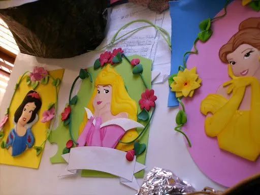 Baby princesas Disney en foamy - Imagui
