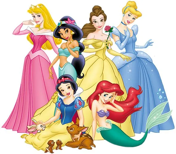 Princesas Disney | Huellas en las páginas