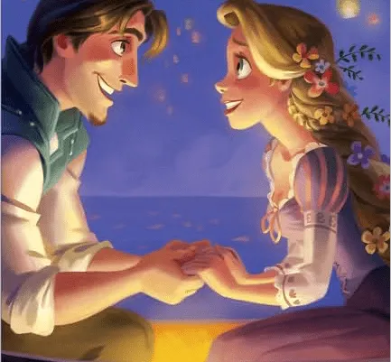 Princesas Disney: Varias ilustraciones de Enredados