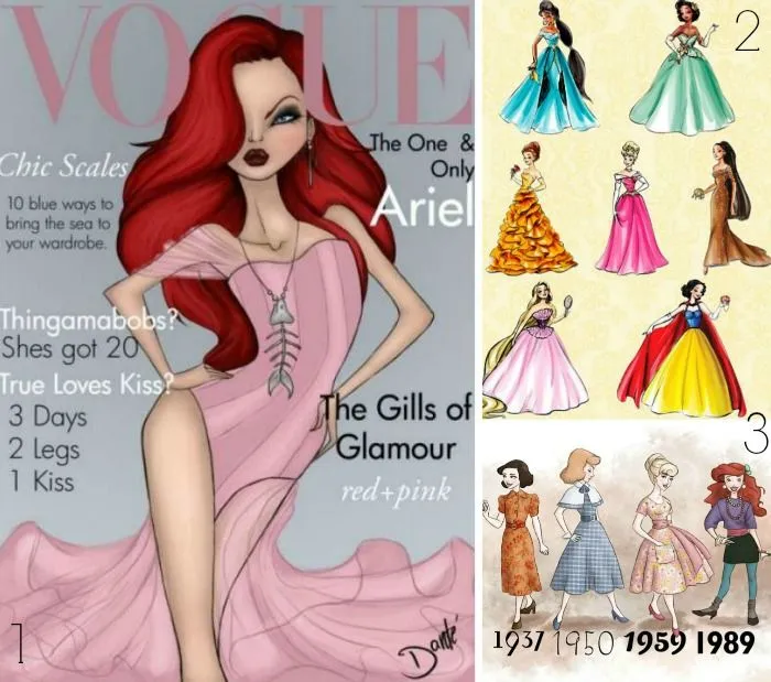 Princesas Disney… de otra manera | Mamis Y Bebés Princesas Disney… de otra manera | Mamis Y Bebés
