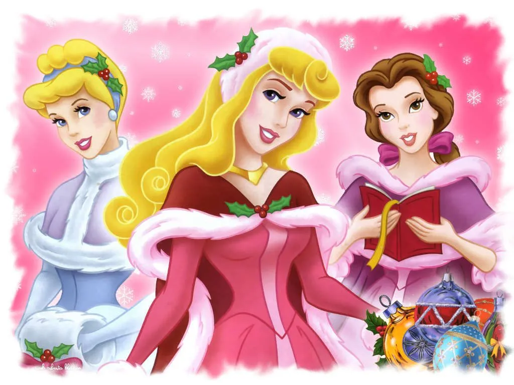 Princesas Disney en Navidad