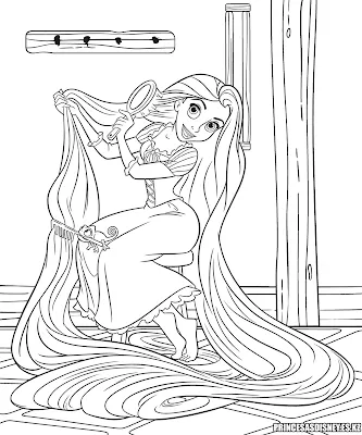 colorear de la nueva princesa disney rapunzel el dibujo tiene una ... colorear de la nueva princesa disney rapunzel el dibujo tiene una ...