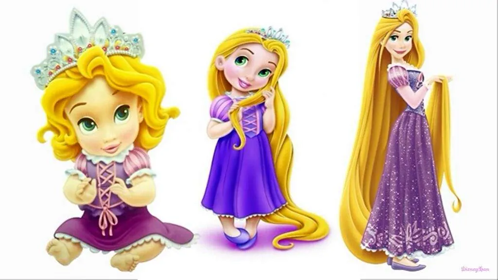 Princesas Disney de pequeñas | 《Disney En Español》 Amino