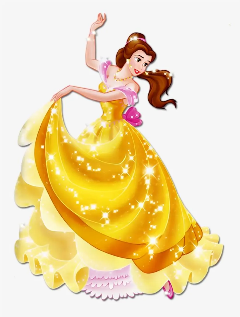 Princesas Disney Png - Disney Princess Belle Png - Free Transparent PNG  Download - PNGkey