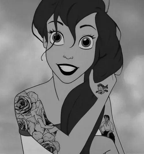 princesas da disney tatuadas tumblr - Pesquisa Google | Princci ...