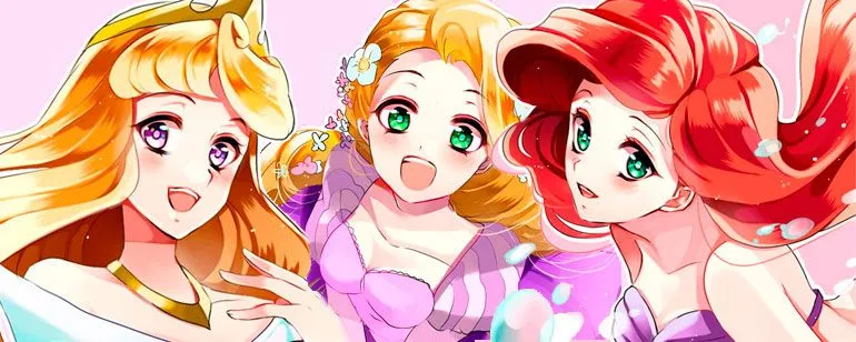 Princesas Disney en su versión anime - SensaCine.com Princesas Disney en su versión anime - SensaCine.com