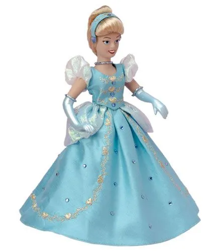 Princesas de Porcelana 3: Cenicienta vestido azul (clásico ...