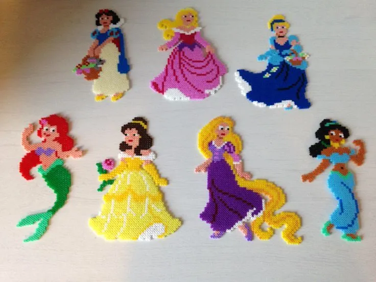 Princesas pyssla - Imagui