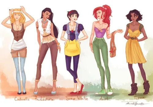 Princesas Disney tumblr - Imagui