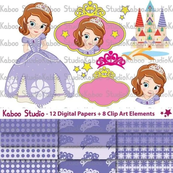 Princesita sofia vectores - Imagui