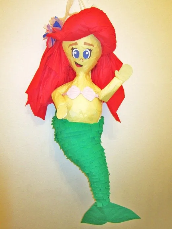 Princess Ariel PinataMama Pinata by PinataMama on Etsy, $70.00 ...