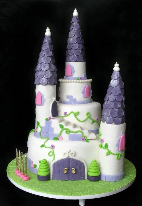 Princess Castle Cake - Torta de Castillo de Princesas | Cakes for ... Princess Castle Cake - Torta de Castillo de Princesas | Cakes for ...
