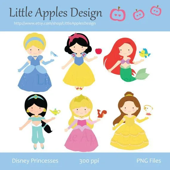 Princess Clip Art / Princess Clipart / Little Princesses Clipart / Cu… Princess Clip Art / Princess Clipart / Little Princesses Clipart / Cu…
