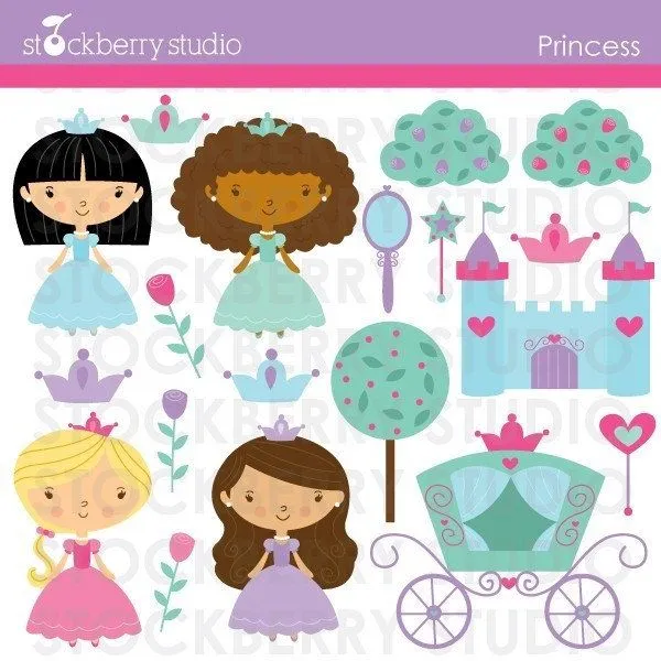 Princesas vector - Imagui