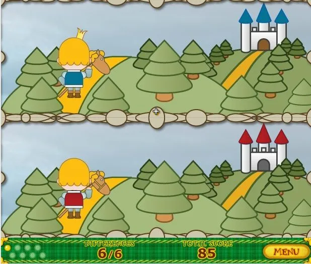 Princess Of The Pea, encuentra las diferencias | Juegos- Princess Of The Pea, encuentra las diferencias | Juegos-