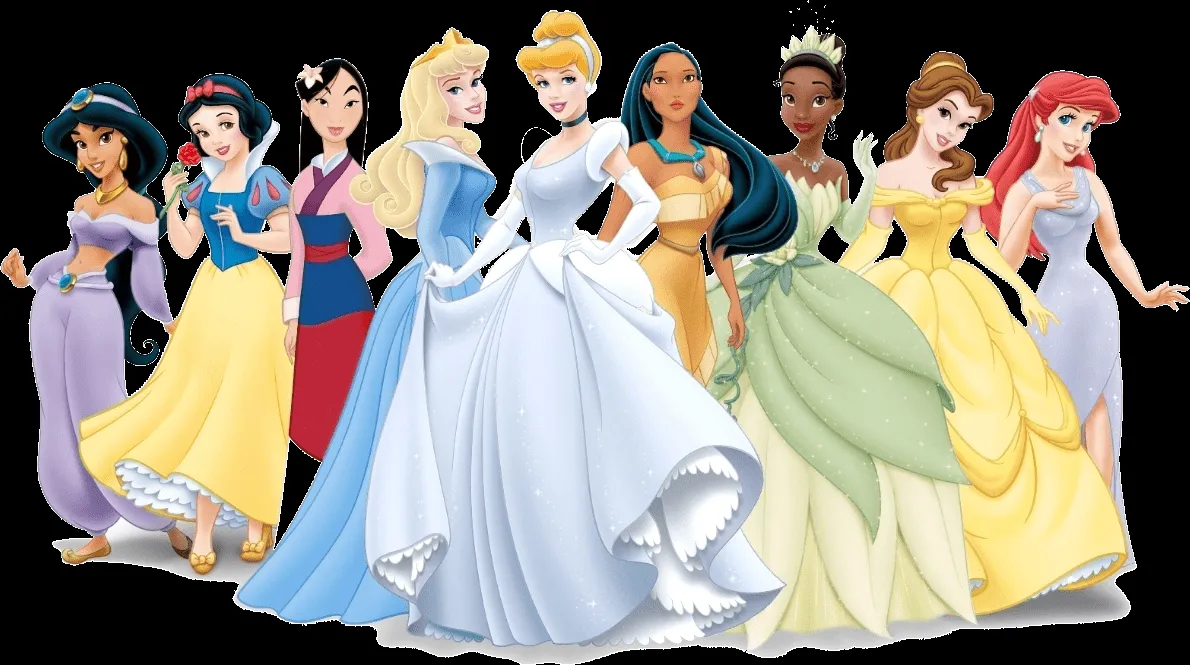 Principais princesas Disney em uma única imagem (PNG) | Amanhã é ... Principais princesas Disney em uma única imagem (PNG) | Amanhã é ...