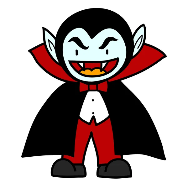 Príncipe Drácula en una caricatura de ilustración vectorial de ... Príncipe Drácula en una caricatura de ilustración vectorial de ...