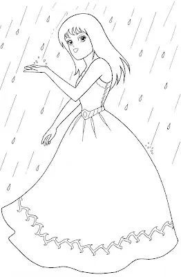 print desenhos: Desenho de princesa para pintar e imprimir ...