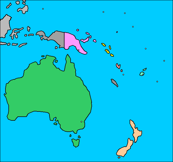 Print Map Quiz: Mapa de Oceanía (geografía) Print Map Quiz: Mapa de Oceanía (geografía)