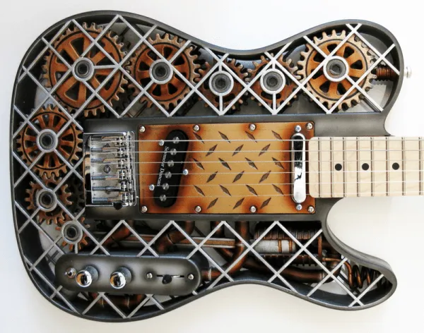 Print3d World: Batería, teclado y guitarras impresas en 3D en la ... Print3d World: Batería, teclado y guitarras impresas en 3D en la ...
