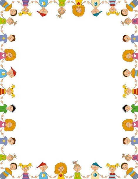 Printable children border. Free GIF, JPG, PDF, and PNG downloads ...