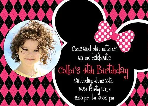 Printable Mickey Mouse Invitations ~ Personalized for your Childs ... Printable Mickey Mouse Invitations ~ Personalized for your Childs ...