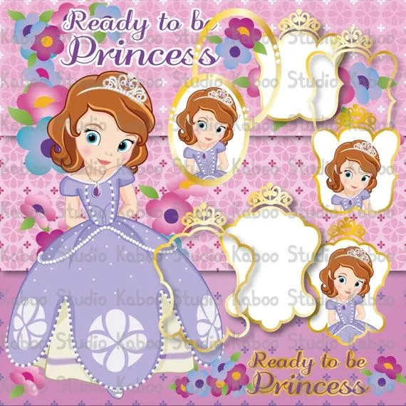 Printable Papers and Decorations Set Princess Sofia The First ... Printable Papers and Decorations Set Princess Sofia The First ...