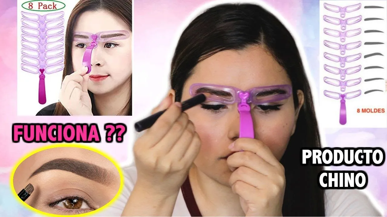 PROBANDO PLANTILLAS PARA CEJAS / PRODUCTOS ASIÁTICOS - YouTube PROBANDO PLANTILLAS PARA CEJAS / PRODUCTOS ASIÁTICOS - YouTube