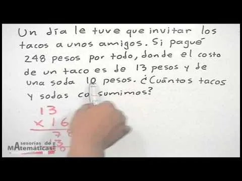 Problema donde se aplica la multiplicación de números @ math2me.com