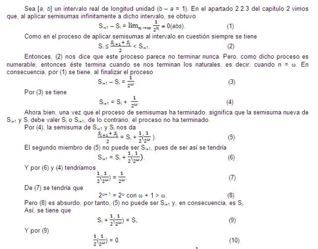 Hacia una Matemática sin Contradicciones (página 2) - Monografias.com
