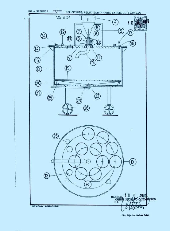 Procedimiento de moldeo de cualquier objeto por colada de resina ...