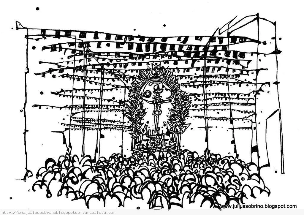 Procesión del Señor de los Milagros Julius Sobrino Mejía - Artelista.com Procesión del Señor de los Milagros Julius Sobrino Mejía - Artelista.com