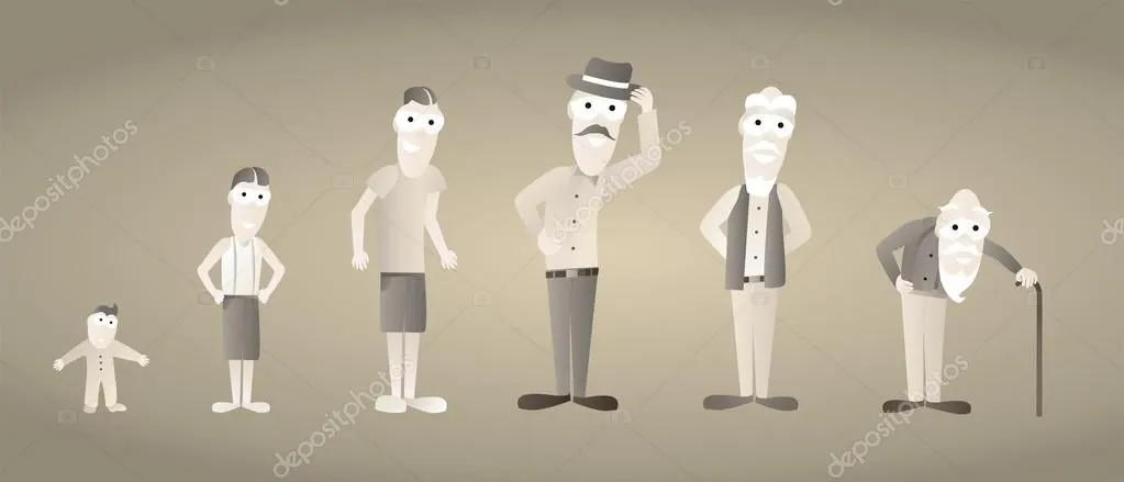 proceso de crecimiento humano — Vector stock © Curvabezier #23831847 proceso de crecimiento humano — Vector stock © Curvabezier #23831847