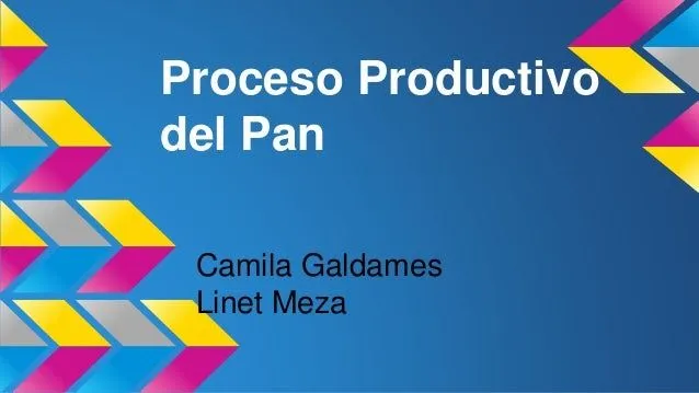 Proceso productivo del pan